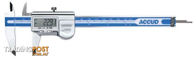 Coolant Proof Dual Scale Digital IP67 Caliper 300mm AC-112-012-12