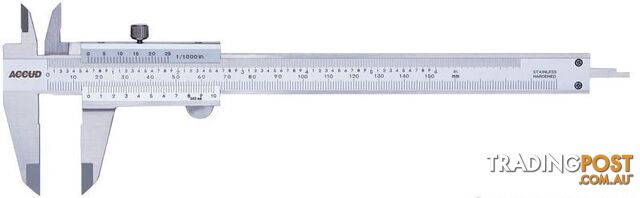 200mm Dual Scale Vernier Caliper Accud AC-120-008-12