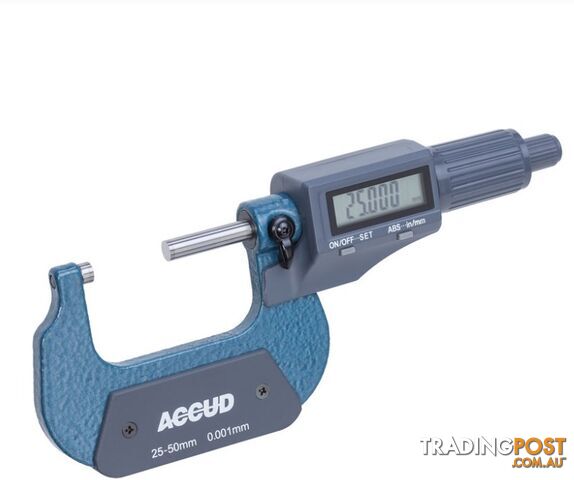25-50MM Digital Outside Micrometer Accud AC-312-002-02