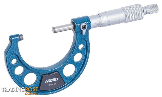 1-2" Imperial Outside Micrometer Accud AC-324-002-01