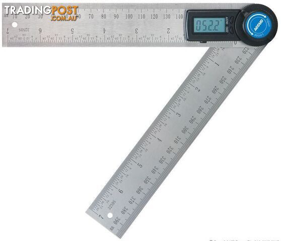 360° Protractor & 200mm Combination Ruler Accud AC-821-008-01