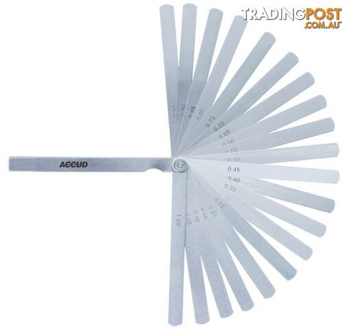 200mm Feeler Gauge 20 Leave Set AC-914-100-20