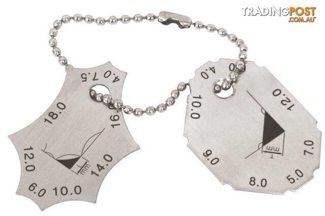 Fillet Weld Gauge Accud AC-972-012-01