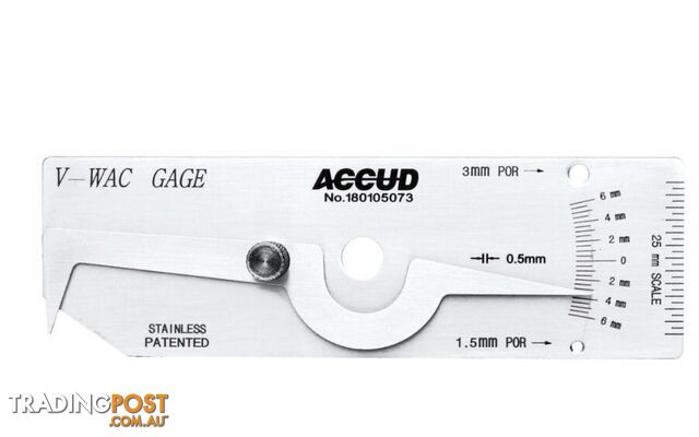 Welding Gauge Accud AC-978-006-01