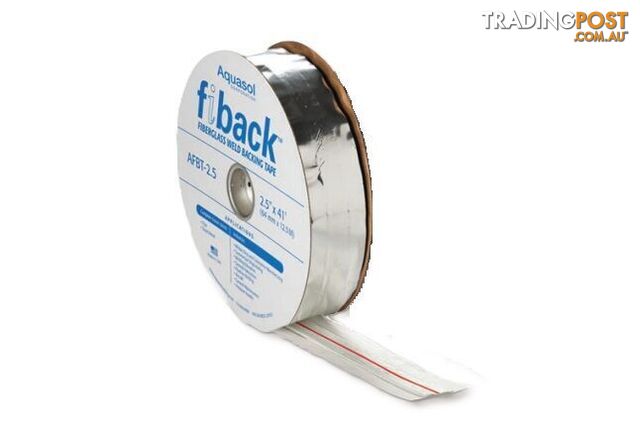 Fiberglass Weld Backing Tape Fiber 600amp 63mm x 12.5m Fiback AFBT-2.5