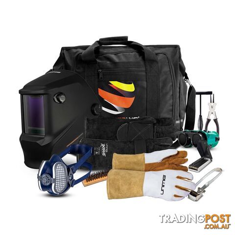 Apprentice Kit With Professional Series Black & Respirator Unimig AK11017