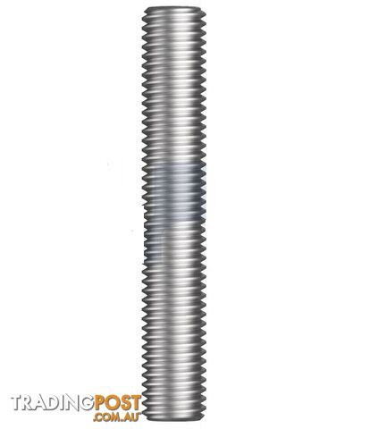 3FT 304 Stainless Steel Finish Allthread Rod Hobson AL04PC_