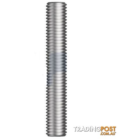 1/2 BSW x 3FT 304 Stainless Steel Finish Allthread Rod Hobson AL04PW0500914