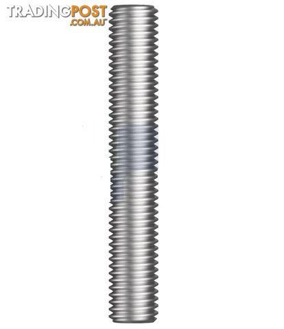 Neptune Rod A4-80 Threaded Rods 316 Stainless Steel Finish Hobson