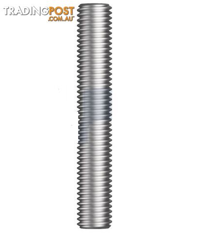 Neptune Rod A4-80 Threaded Rods 316 Stainless Steel Finish Hobson