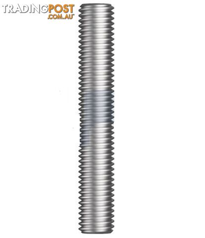 316 Stainless Steel Finish Allthread Rods 3ft Hobson