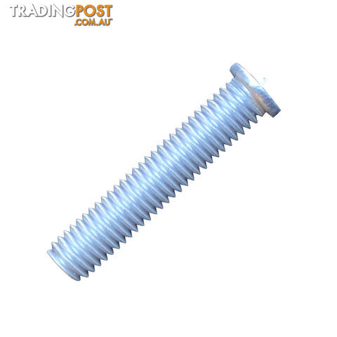 Aluminium Stud M4 X 25mm Capacitor Discharge Stud Pkt :200 ALCD425