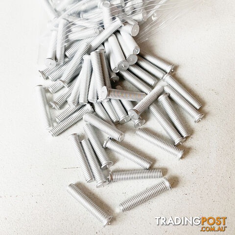 Aluminium Stud M5 X 25mm Capacitor Discharge Stud Pkt:200 ALCD525 - photo 2 of 7