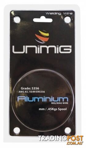 Aluminium 5356 MIG Wire 0.8mm 0.5Kg Unimig AM5356-0.8MM-0.50KG