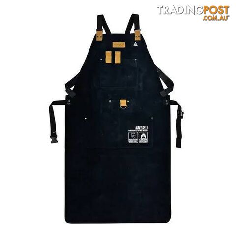 Premium Flame Retardant Leather Work Apron KameLo AP-3B