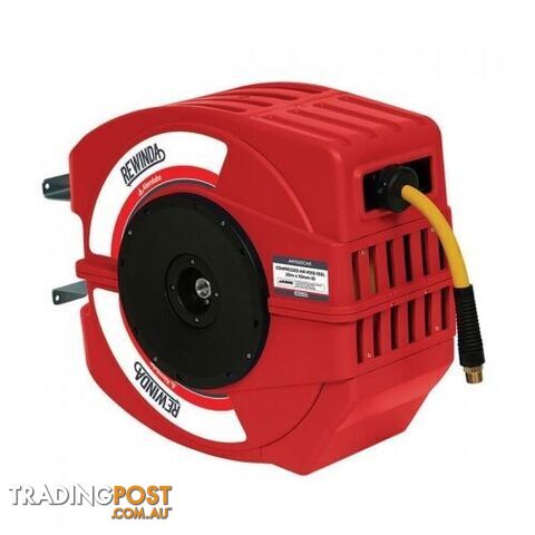 Rewinda Compressed Air Hose Reel 20mm x 10mm Alemlube AR1020CAR