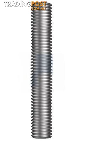 1 Meter DIN976 4.6 UTS Class Plain Finish MS Allthread Rod Hobson