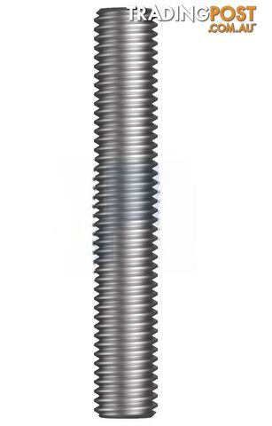 1 Meter DIN976 4.6 UTS Class Plain Finish MS Allthread Rod Hobson