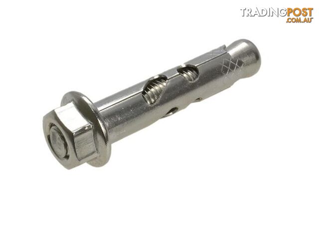 Sleeve Anchor With Nut 10mm x 50mm 316 Stainless Steel ASNM6100502 Pack of 50