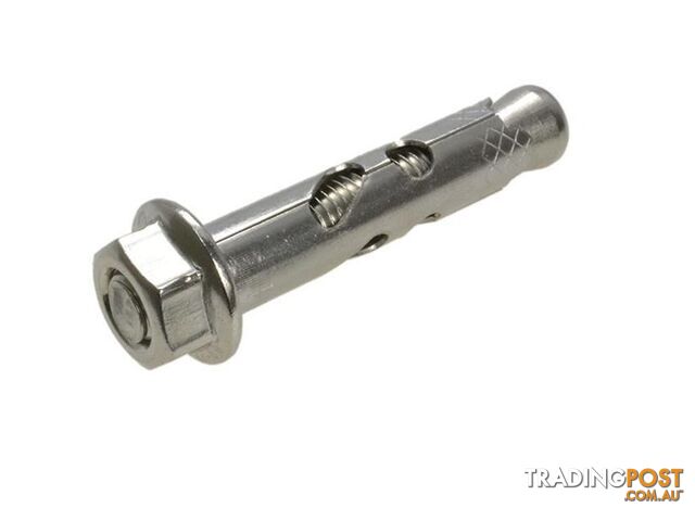 Sleeve Anchor With Nut 12mm x 60mm 316 Stainless Steel ASNM6120602 Pack of 25