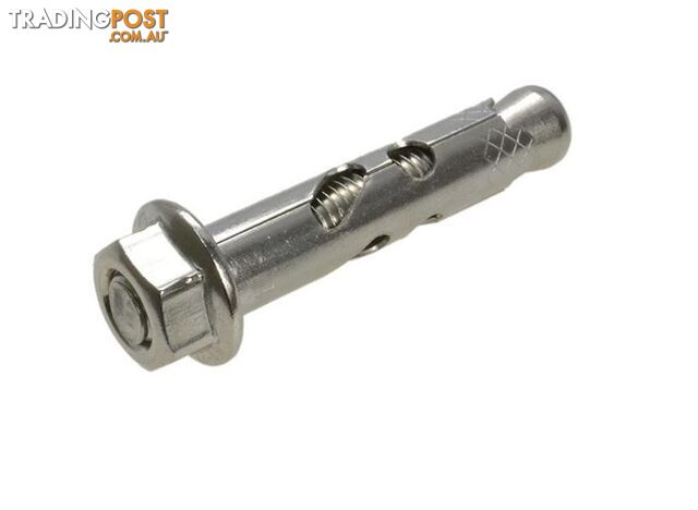Sleeve Anchor With Nut 12mm x 75mm 316 Stainless Steel ASNM6120752 Pack of 25