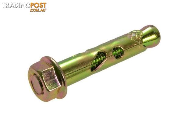 Zinc Hex Sleeve Anchor With Nut 6.5mm X 25mm Bremick ASNMZ060252 Pack of 100