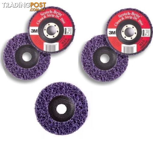 Clean & Strip Scotch-Brite™ 100mm x 16mm Purple 3M™ AT019439663-5 Pack of 5