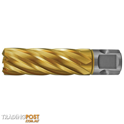 Annular Cutter 16mm Diameter 50mm Depth Gold Series Uni Shank Holemaker AT1650