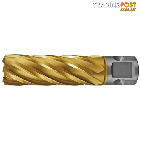Annular Cutter 24mm Diameter 50mm Depth Gold Series Uni Shank Holemaker AT2450