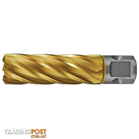 Annular Cutter 25mm Diameter 50mm Depth Gold Series Uni Shank Holemaker AT2550