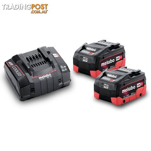 18V 8.0 LiHD 145 Cordless Battery & Charger Kit Metabo AU62738108