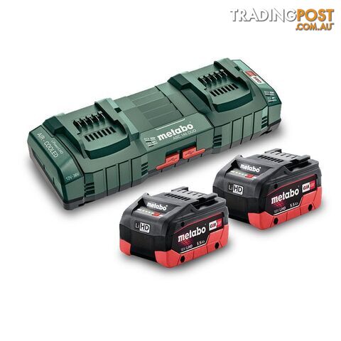 5.5 LiHD Cordless Battery & Charger Duo Kit Metabo AU62749805