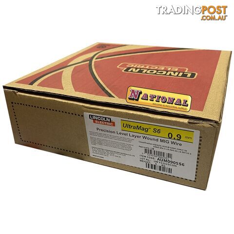 0.9mm Mild Steel 5 Kg Mig Welding Wire Lincoln AUM0905S6