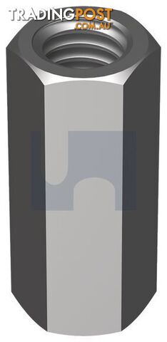 Zinc Plated (RoHS Compliant) Finish Hex Coupler Class 5 Metric Hobson