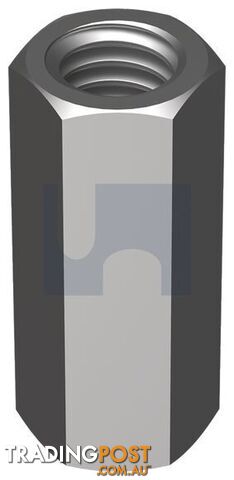 Zinc Plated (RoHS Compliant) Finish Hex Coupler Hobson