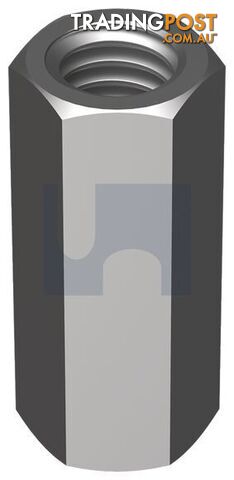 Zinc Plated (RoHS Compliant) Finish Hex Coupler Hobson