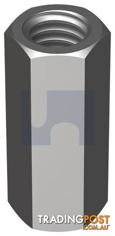 Zinc Plated (RoHS Compliant) Finish Hex Coupler Hobson
