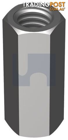 Zinc Plated (RoHS Compliant) Finish Hex Coupler Hobson