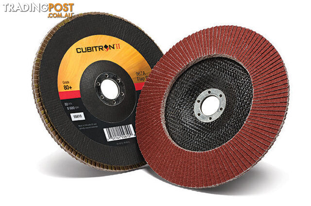 Cubitron II Flap Disc 125mm 5'' 60 Grit 967A 3M XA009101040 Pack of 5