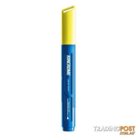Paint Marker Bullet Point Yellow Kincrome K11766 Each