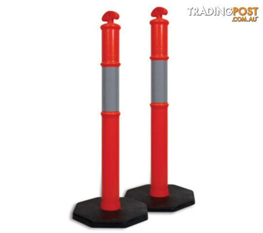 PRO Orange Hi-Vis Bollard - 6kg Base