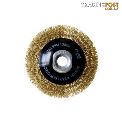 Crimped Multi-Thread Bevel Brush Brumby 100mm Tomcat BCB100