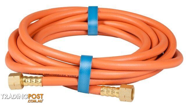 Hose Set 5 Metres (5 mm ID Orange) 5/8 Female LH Fittings 4-SLP5M