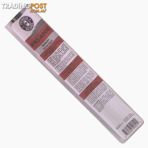 Nickel Electrodes For Cast Iron Machine Cast Iron 2.4mm Proweld BD400024 - photo 2 of 2