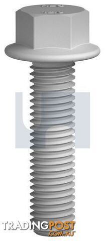Zinc Flake Silver 1000HRS Finish Serrated Flanged Bolt D-Lok Class 12.9 Metric...