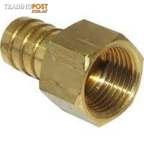 Hosetail Female Brass 1/4 inch H/T X 1/2 inch BSP BFP100408