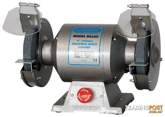 Heavy Duty 150mm 6" Bench Grinder Linishall Model BG6