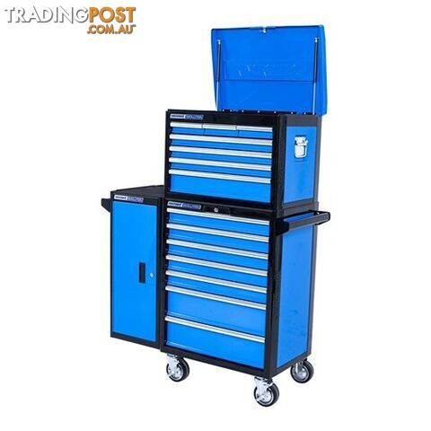 Evolution Deep Chest, Trolley Aand Side Locker Combo 16 Drawer Kincrome K7992