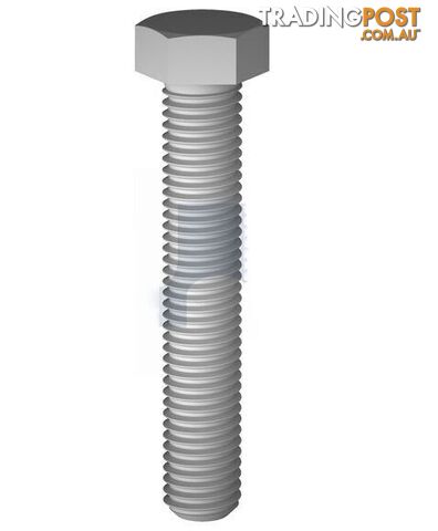 Zinc Flake Silver Finish Hex Bolt Class 10.9 Metric Hobson