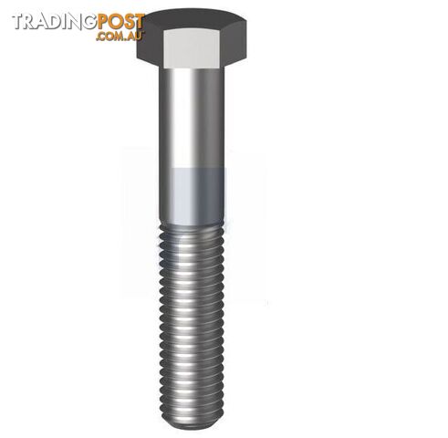 316 Stainless Finish Hex Bolt Imperial Hobson